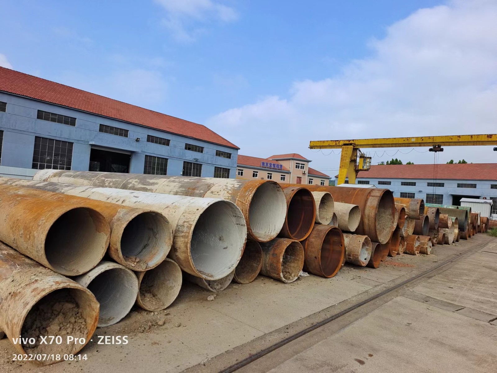 海门钢护筒出租 (3)